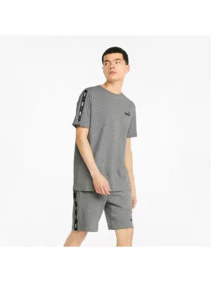 Moška majica s kratkimi rokavi PUMA ESS+ TAPE TEE 847382-03 SIVA