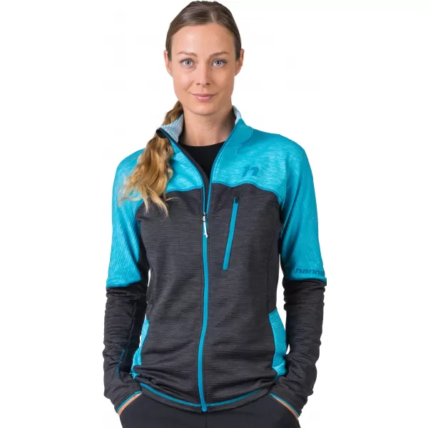  Ženski pulover HANNAH MEDA ČISTA VODA/ANTRACIT MEL 