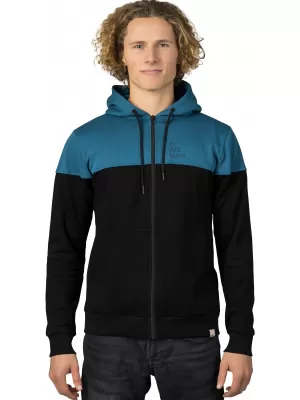 Moški pulover HANNAH FEZCO HOODY ANTRACIT/TEMEN DENIM