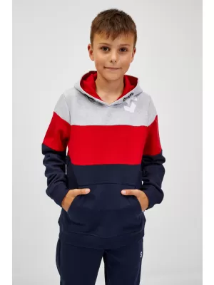 Fantovski pulover SAM 73 LEAEL KM 504 RDEČA
