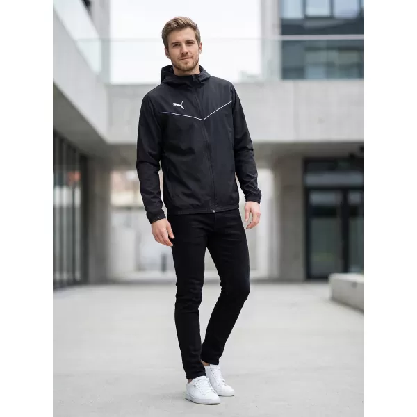  Moška jakna PUMA TEAMRISE ALL WEATHER JACKET 657396-03 ČRNA 