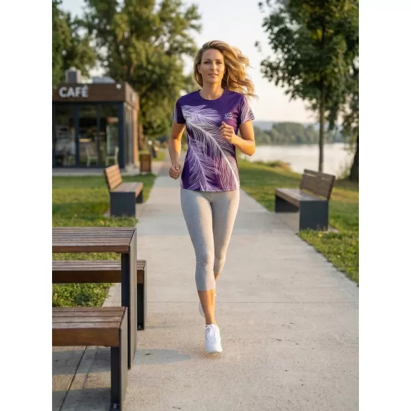  Ženska premium funkcionalna majica ALTISPORT VOJ/ALW001TR01 VIJOLIČNA 