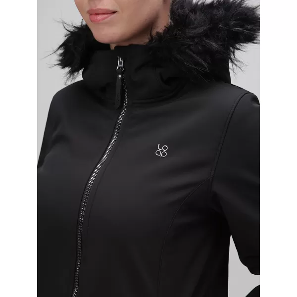  Ženska softshell jakna LOAP LUNELLA OLW2309 ČRNA 
