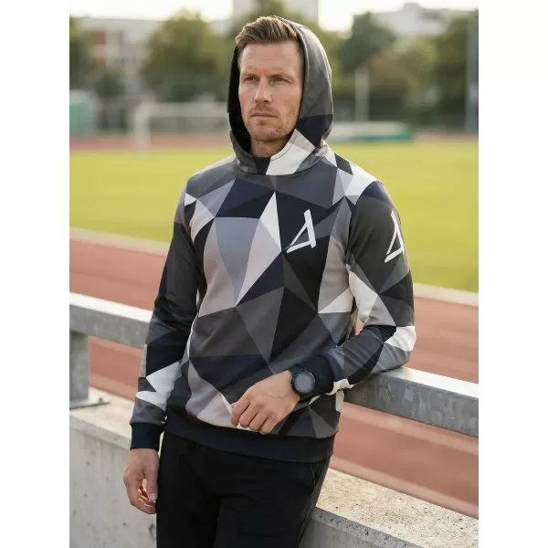  Moški premium pulover ALTISPORT VOJ/ALM007MI01 SIVA 