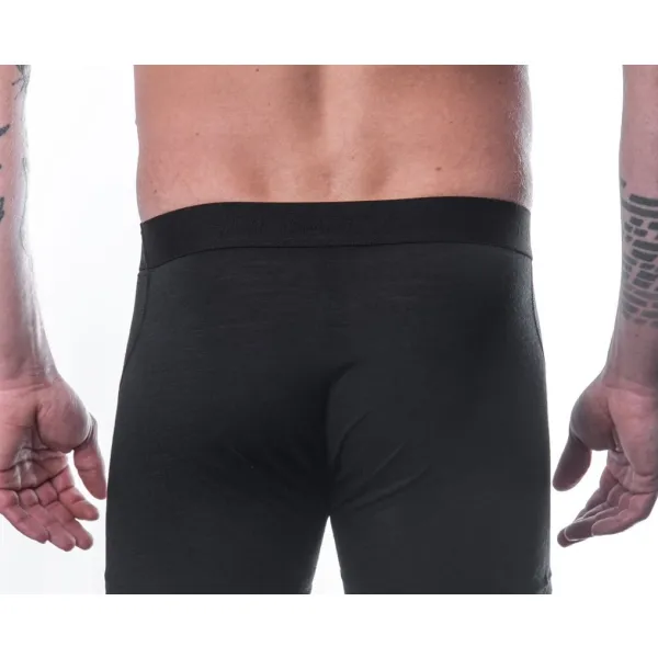  Moške boksarice SENSOR MERINO AIR ČRNA 