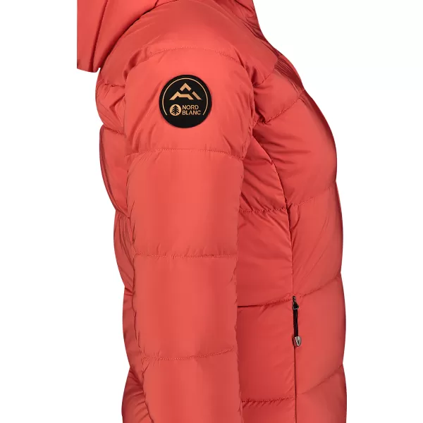  Ženska prešita jakna NORDBLANC CONDITIONS NBWJL7716 RDEČA 