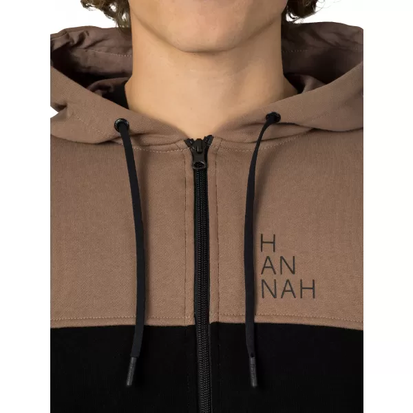  Moški pulover HANNAH FEZCO HOODY ANTRACIT/COCA MOCHA 
