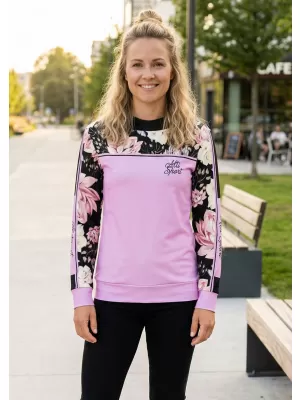 Ženski premium pulover ALTISPORT VOJ/ALW008MI01 SVETLO ROZA