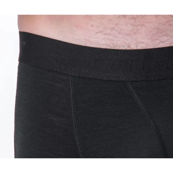  Moške boksarice SENSOR MERINO AIR ČRNA 