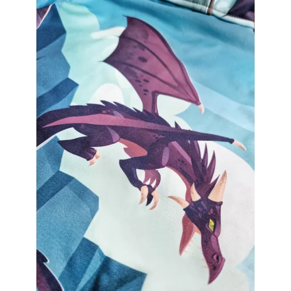  Otroška jakna Softhell WAMU DRAGON FANTASY MODRO 