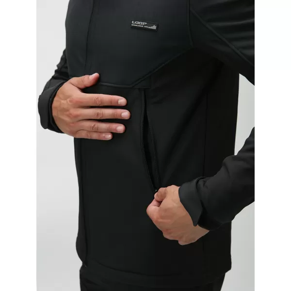  Moška softshell jakna LOAP LUPP XLM2303 ČRNA 