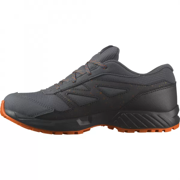  Otroški čevlji SALOMON OUTWAY CSWP JUNIOR L47282800 EBENOVINA/ČRNA/ŠOKANTNO ORANŽNA 