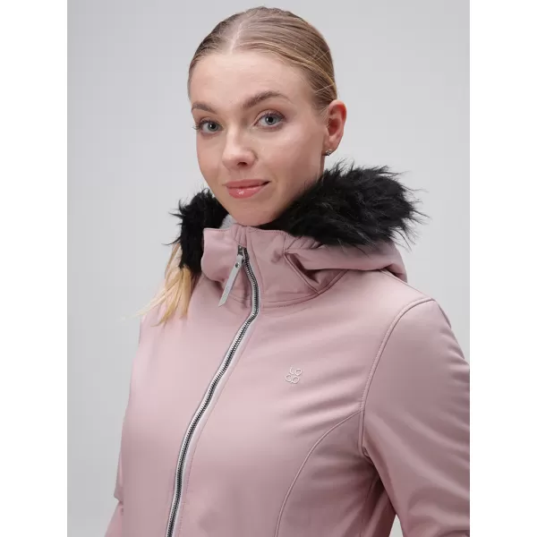  Ženska softshell jakna LOAP LUNELLA OLW2309 ROZA 