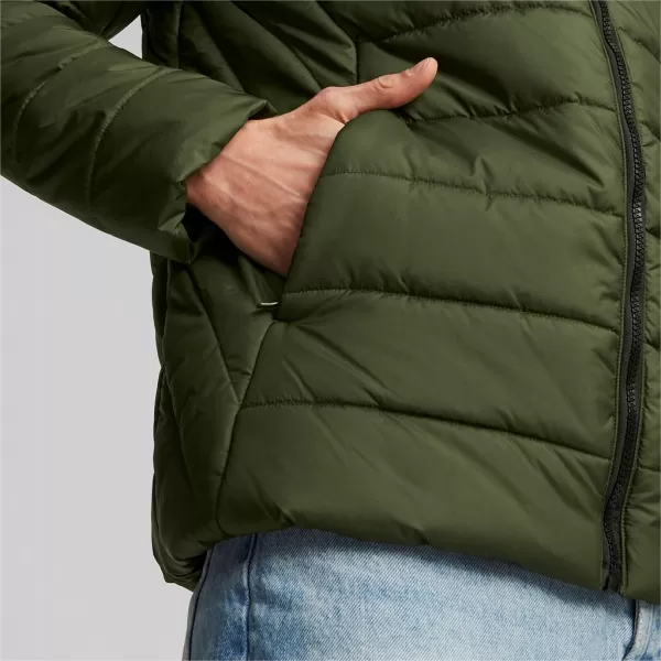  Moška jakna PUMA ESS HOODED PADDED JACKET 848938-31 ZELENA 