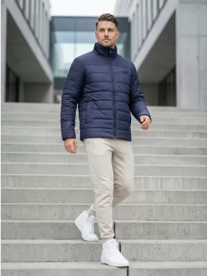 Moška jakna PUMA ESS+ PADDED JACKET 849349-06 MODRA