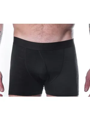 Moške boksarice SENSOR MERINO AIR ČRNA