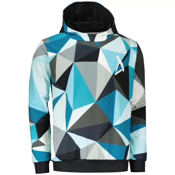  Moški premium pulover ALTISPORT VOJ/ALM007MI01 MODRA/SIVA 