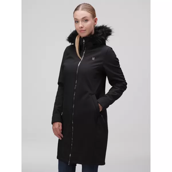  Ženska softshell jakna LOAP LUNELLA OLW2309 ČRNA 