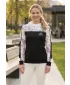 Ženski premium pulover ALTISPORT VOJ/ALW008MI01 ČRNA