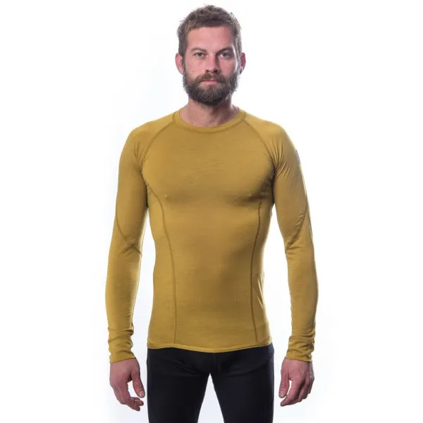  Moška termo majica SENSOR MERINO AIR MUSTARD 