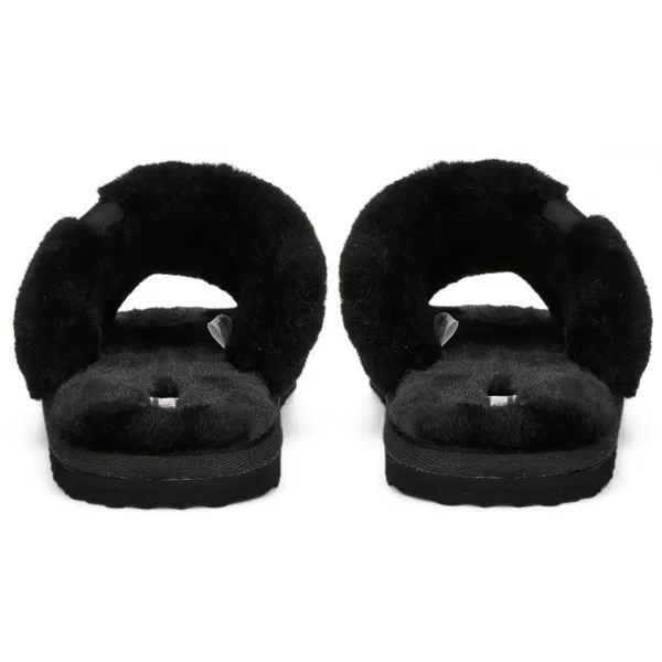  Ženski čevlji PUMA FLUFF SOLO 387522-01 ČRNA 