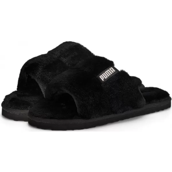  Ženski čevlji PUMA FLUFF SOLO 387522-01 ČRNA 