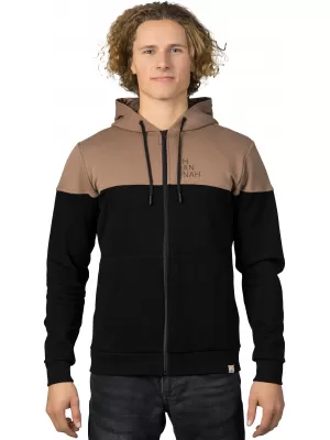 Moški pulover HANNAH FEZCO HOODY ANTRACIT/COCA MOCHA