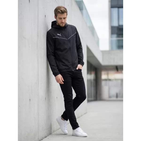  Moška jakna PUMA TEAMRISE ALL WEATHER JACKET 657396-03 ČRNA 