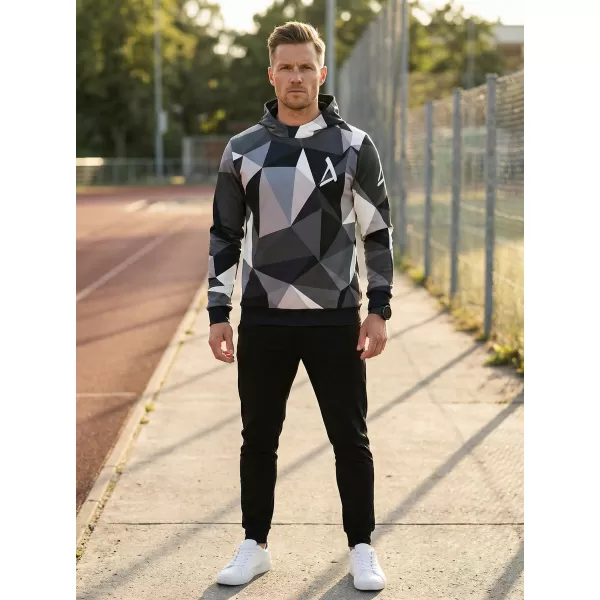  Moški premium pulover ALTISPORT VOJ/ALM007MI01 SIVA 