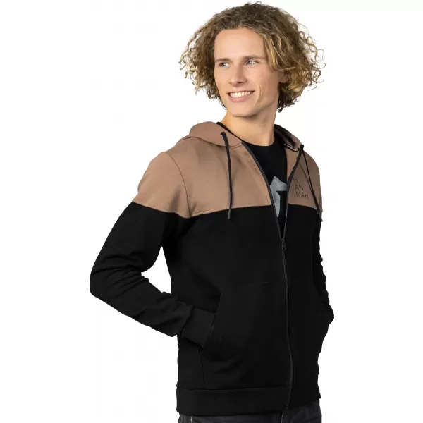  Moški pulover HANNAH FEZCO HOODY ANTRACIT/COCA MOCHA 