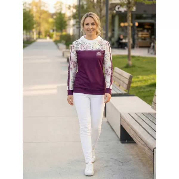  Ženski premium pulover ALTISPORT VOJ/ALW008MI01 BORDO 