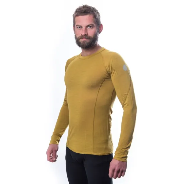  Moška termo majica SENSOR MERINO AIR MUSTARD 