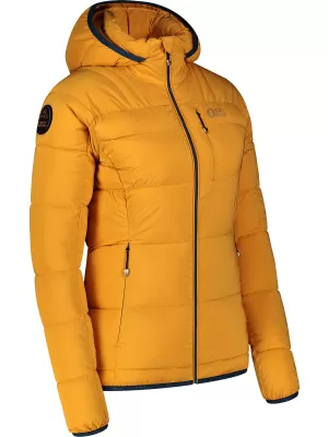 Ženska prešita jakna NORDBLANC CONDITIONS NBWJL7716 ORANŽNA