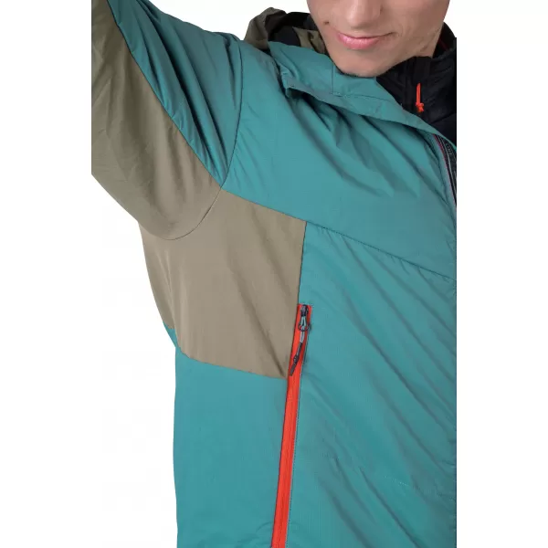  Moška jakna HANNAH KECHU HOODY OLJE MODRO/ŽGANA OLJKA 