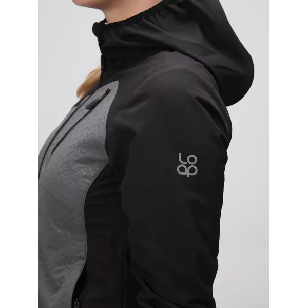  Ženska softshell jakna LOAP URLEA OLW2322 ČRNA 