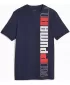 Moška majica s kratkimi rokavi PUMA ESS+ LOGO LAB TEE 675916-06 MODRA