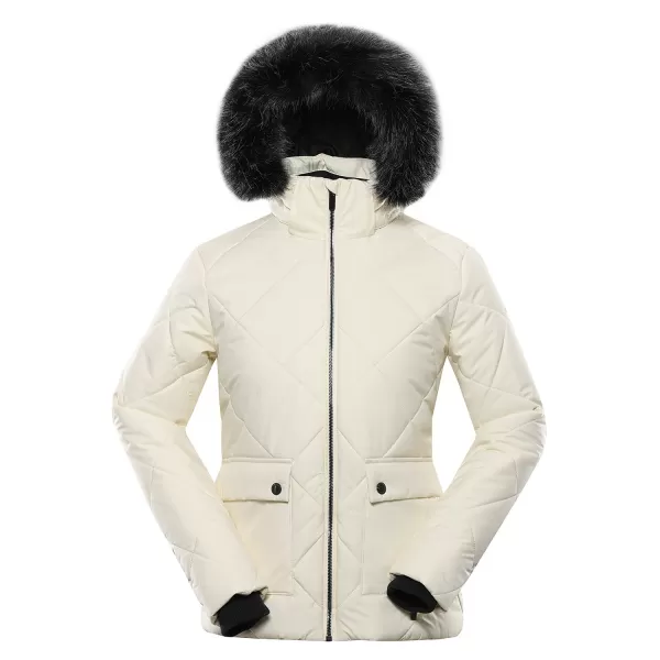  Ženska jakna ALPINE PRO LODERA LJCB593 BELA 
