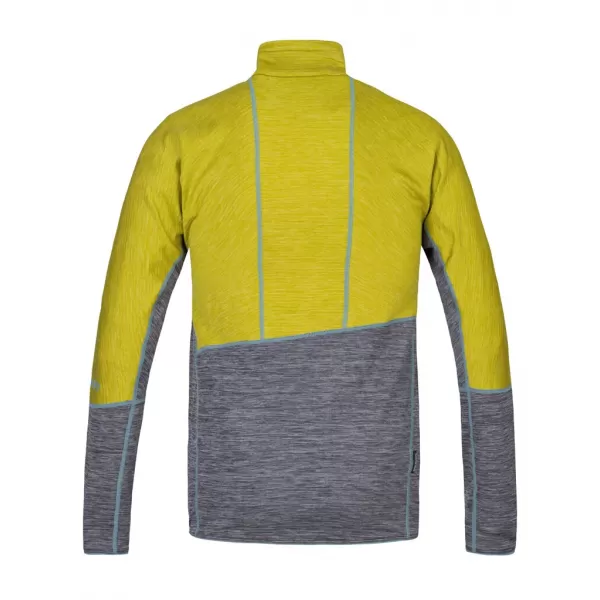  Moški pulover HANNAH NIRO CITRONELA/SVETLO SIVA MEL 