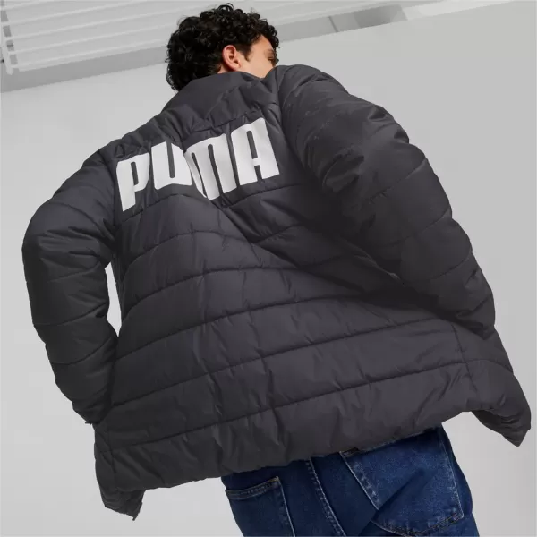  Moška jakna PUMA ESS+ PADDED JACKET 849349-01 ČRNA 