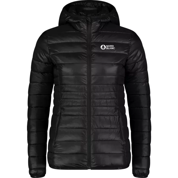  Ženska prešita jakna NORDBLANC SPARKLE NBWJL7947 ČRNA 