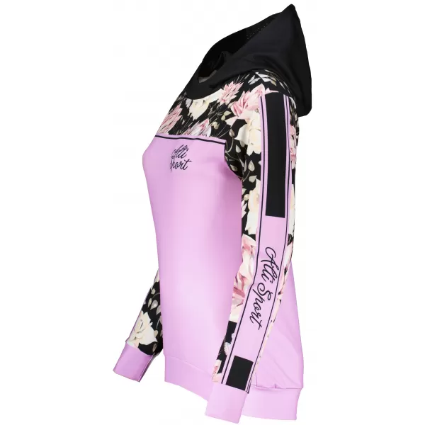  Ženski premium pulover ALTISPORT VOJ/ALW008MI01 SVETLO ROZA 