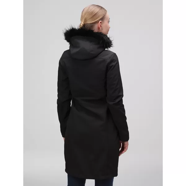  Ženska softshell jakna LOAP LUNELLA OLW2309 ČRNA 