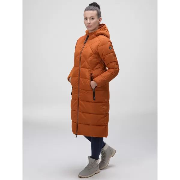  Ženski plašč LOAP TARVISIA CLW23107 ORANŽNA 