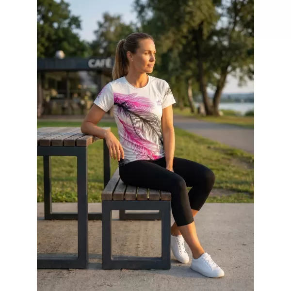  Ženska premium funkcionalna majica ALTISPORT VOJ/ALW001TR01 BELA 
