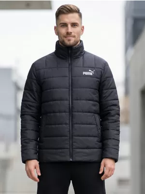 Moška jakna PUMA ESS+ PADDED JACKET 849349-01 ČRNA