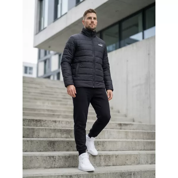  Moška jakna PUMA ESS+ PADDED JACKET 849349-01 ČRNA 