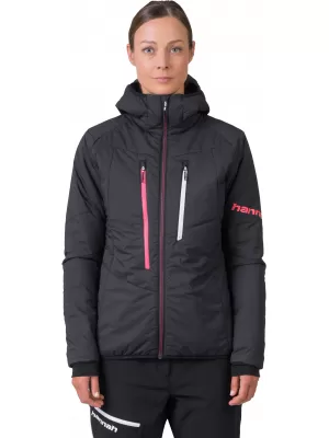 Ženska jakna HANNAH GABBY HOODY ANTRACIT