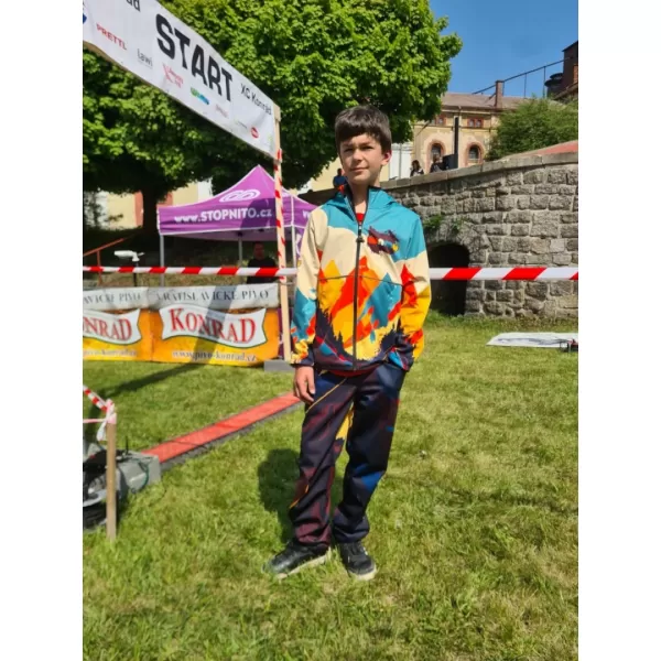  Otroške softhell hlače WAMU MOUNTAIN BIKE TMAVÁ BOLJ OBARVANO 