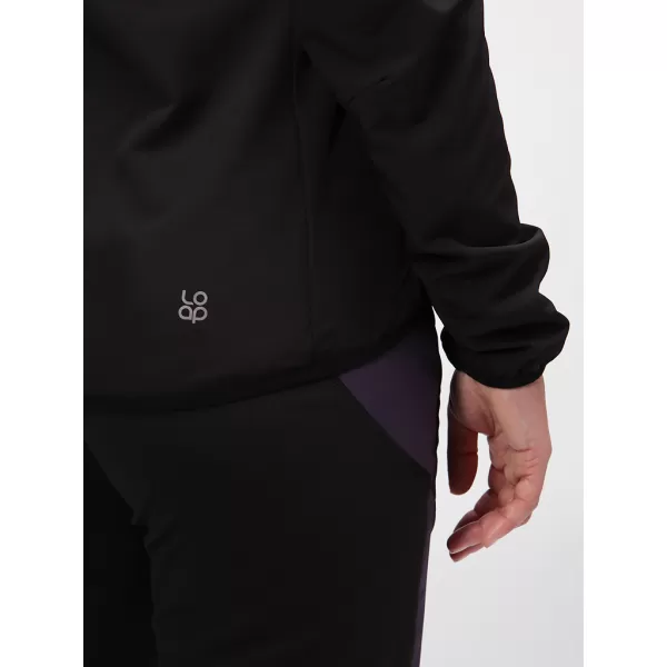  Ženska softshell jakna LOAP URLEA OLW2322 ČRNA 