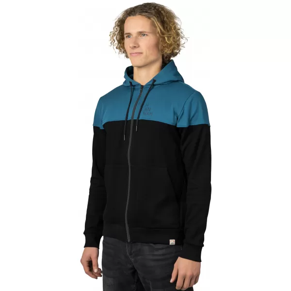  Moški pulover HANNAH FEZCO HOODY ANTRACIT/TEMEN DENIM 